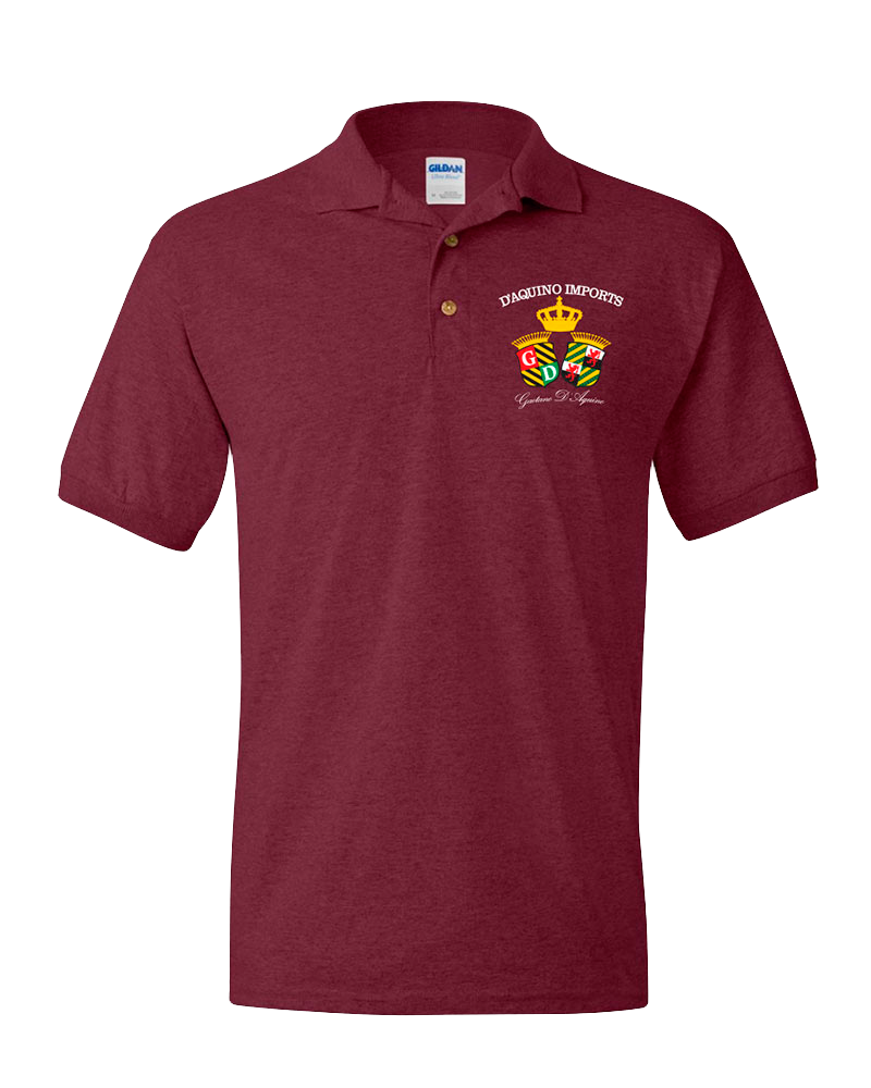 Polo Shirt Burgendy - By D'Aquino