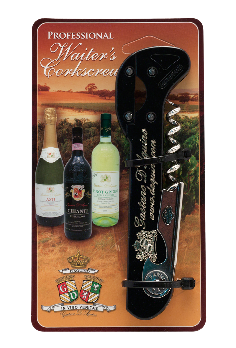 D'Aquino Pro Waiter's Corkscrew
